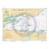 CHS Nautical Chart 5140: South Green Island to/à Ticoralak Island